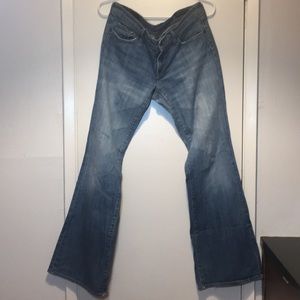 Citizens of Humanity low waist flair jeans